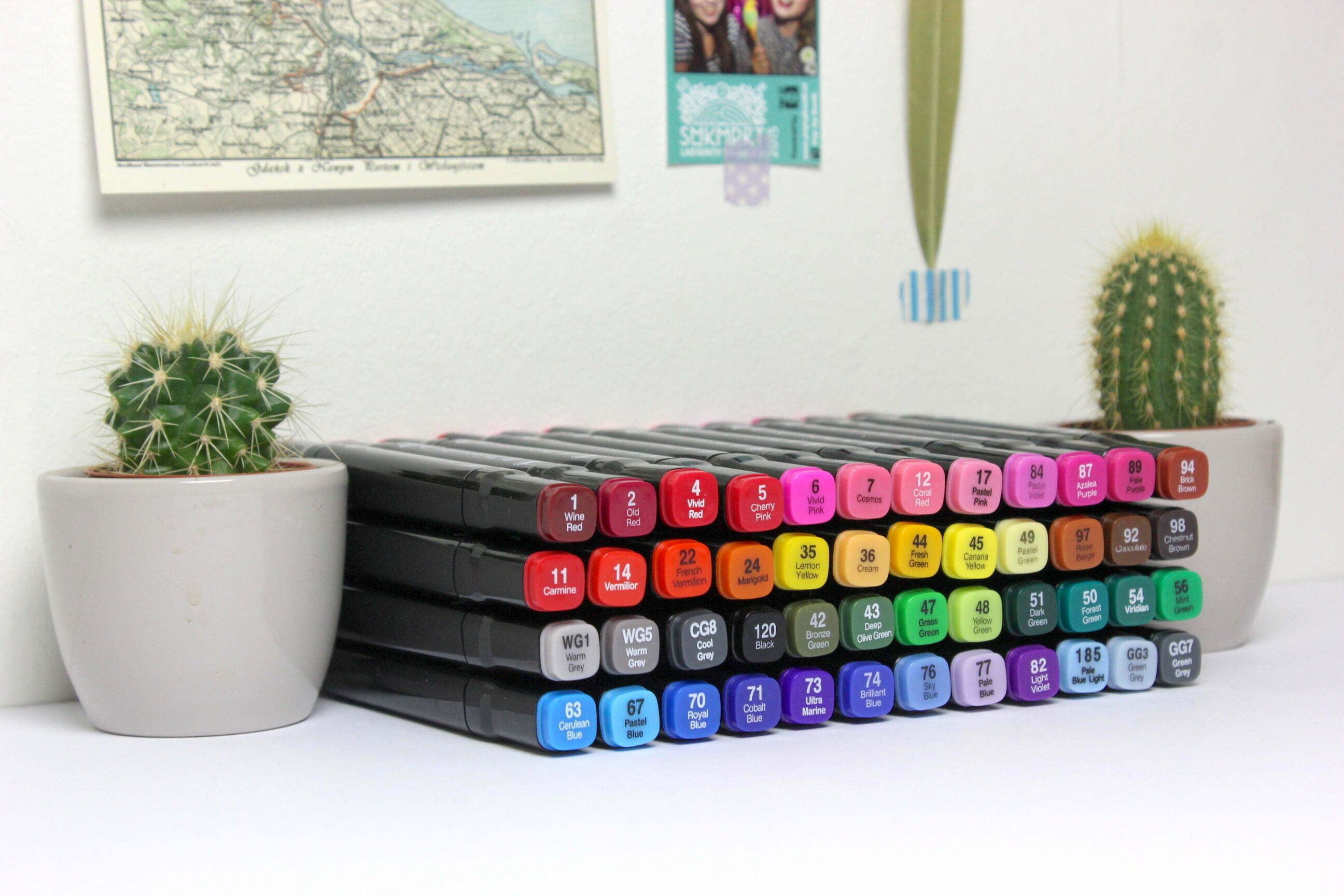 Review - nieuwe Twinmarkers/alcoholmarkers Action - Muchable